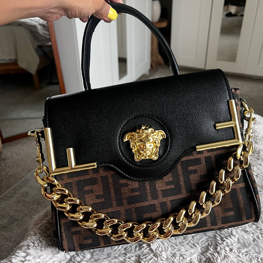 Versace X fendi bag